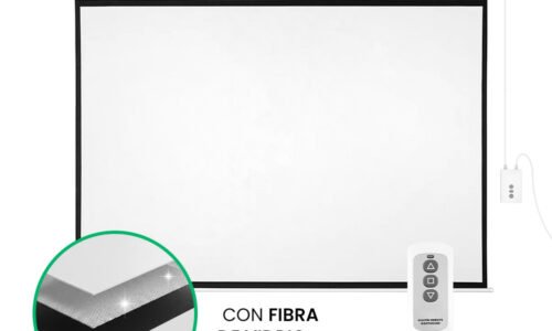 Pantalla Ecran Evox Eléctrico Fibra de Vidrio 120 Pulgadas (240x180cm)